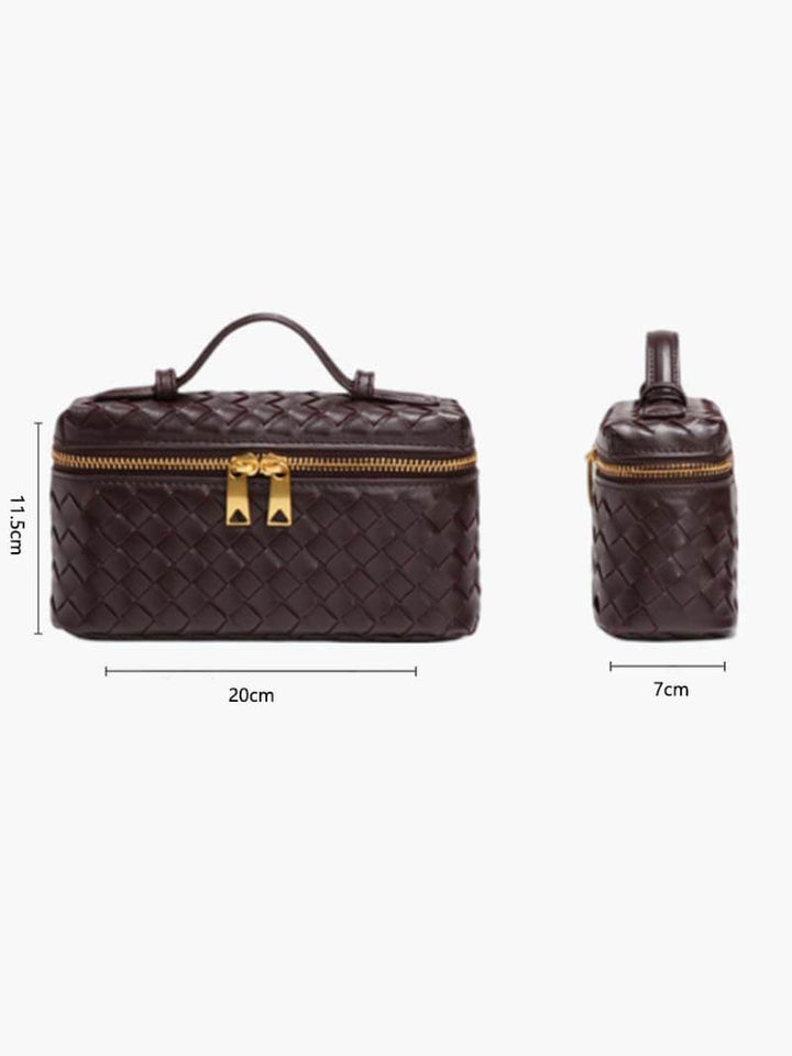 Lyssa Hobo Bag - PU Leather Woven Everyday Carry