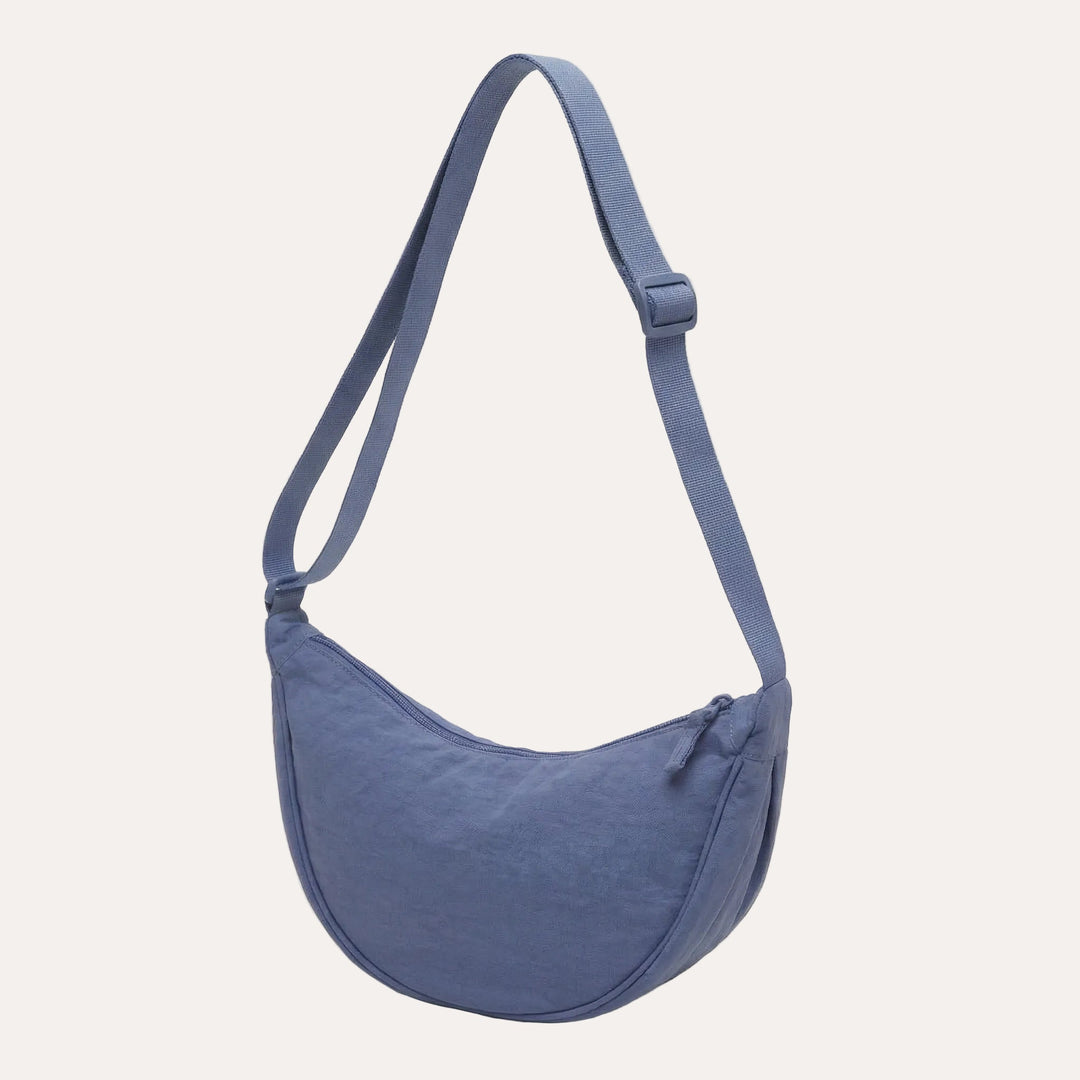 Nylon Shoulder Bag with Adjustable Strap
