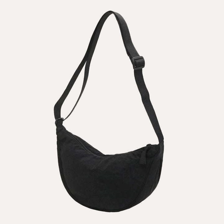 Nylon Shoulder Bag with Adjustable Strap
