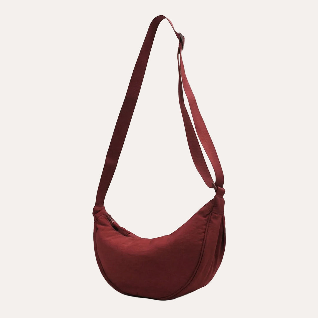 Nylon Shoulder Bag with Adjustable Strap