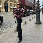 Women’s Textured Zip Jacket-HighTouch