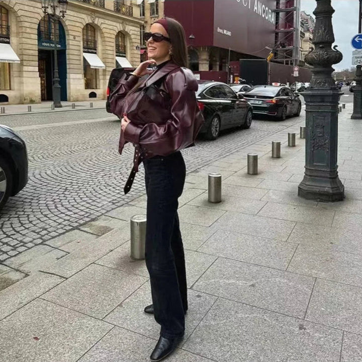 Women’s Textured Zip Jacket-HighTouch