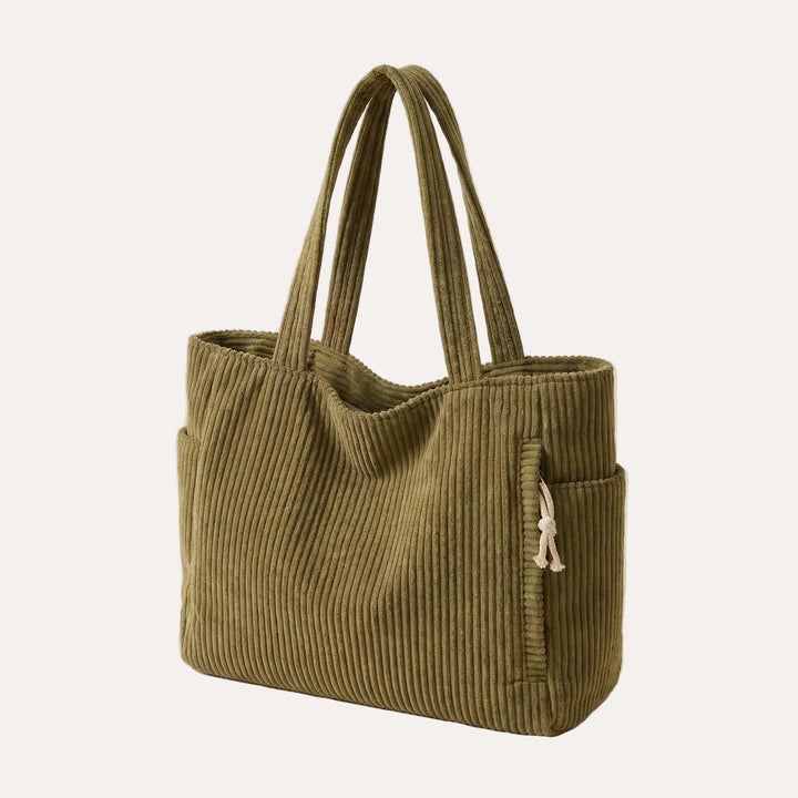Corduroy Tote Bag for Everyday Use