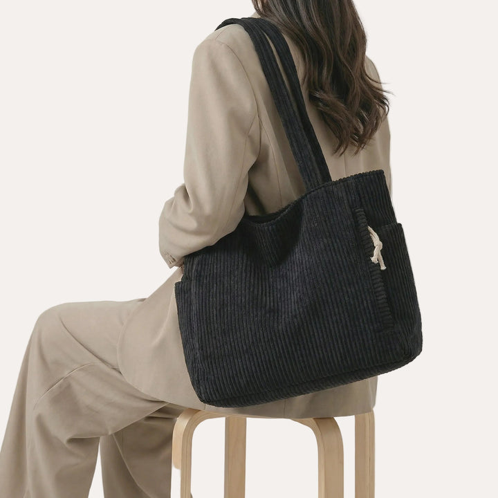 Corduroy Tote Bag for Everyday Use