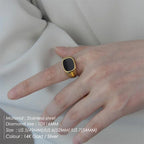 Vintage Shell Statement Ring-HighTouch