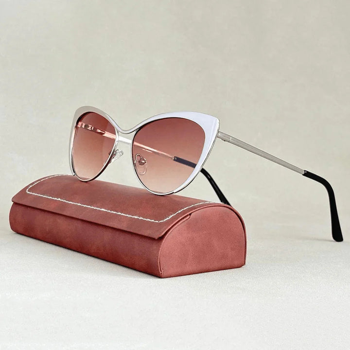 Women's UV400 Cat Eye Sunglasses – Retro Style