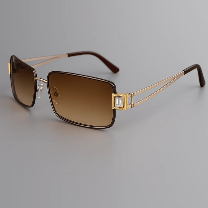 Unisex UV400 Square Sunglasses – Gradient Lenses