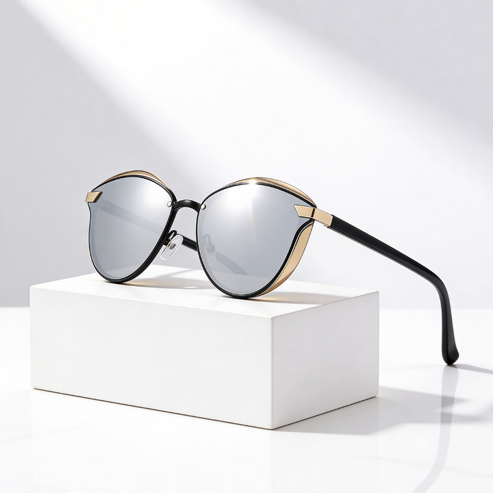 Women's Aria Lustra Sunglasses – Retro UV400 Cat Eye Shades