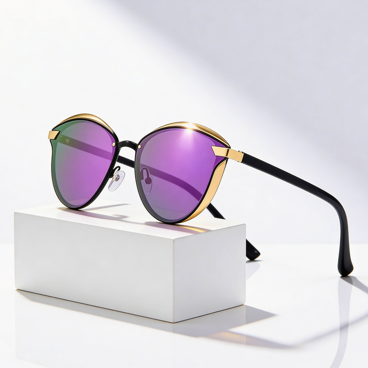 Women's Aria Lustra Sunglasses – Retro UV400 Cat Eye Shades