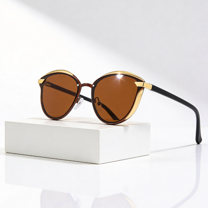 Women's Aria Lustra Sunglasses – Retro UV400 Cat Eye Shades
