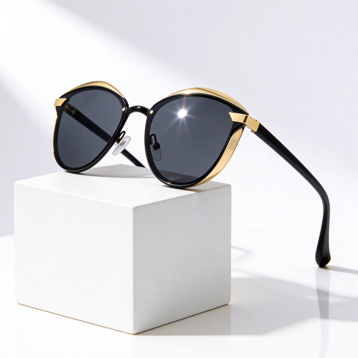 Women's Aria Lustra Sunglasses – Retro UV400 Cat Eye Shades