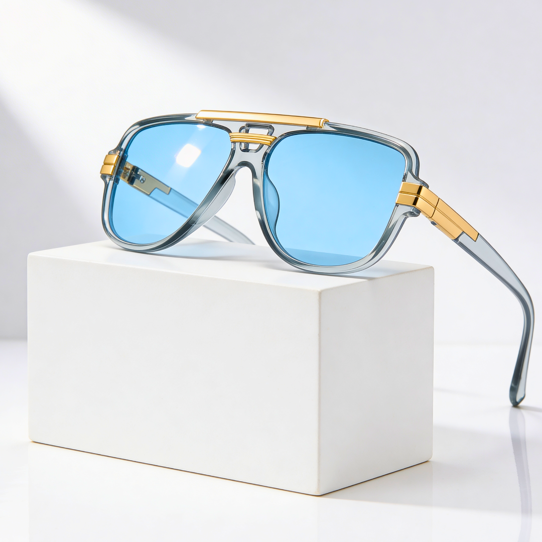 Men's Aviator Sunglasses – UV400 Oversized Style
