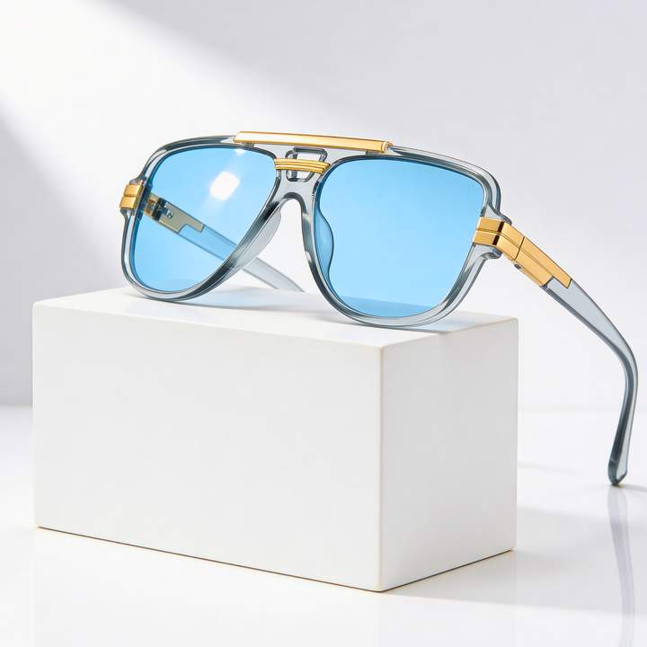 Men's Aviator Sunglasses – UV400 Oversized Style