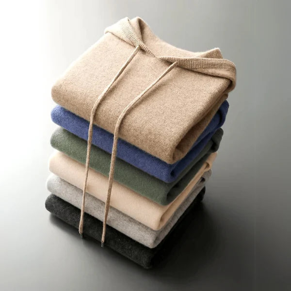 Men's Merino Wool Hoodie – Warm & Breathable