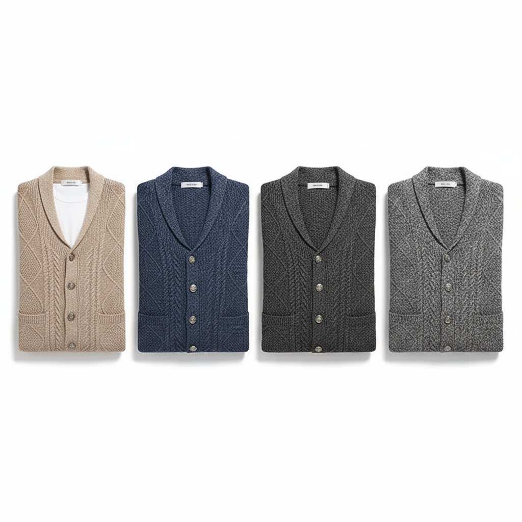 Men's Wool Cardigan Sweater – Warm Everyday Style