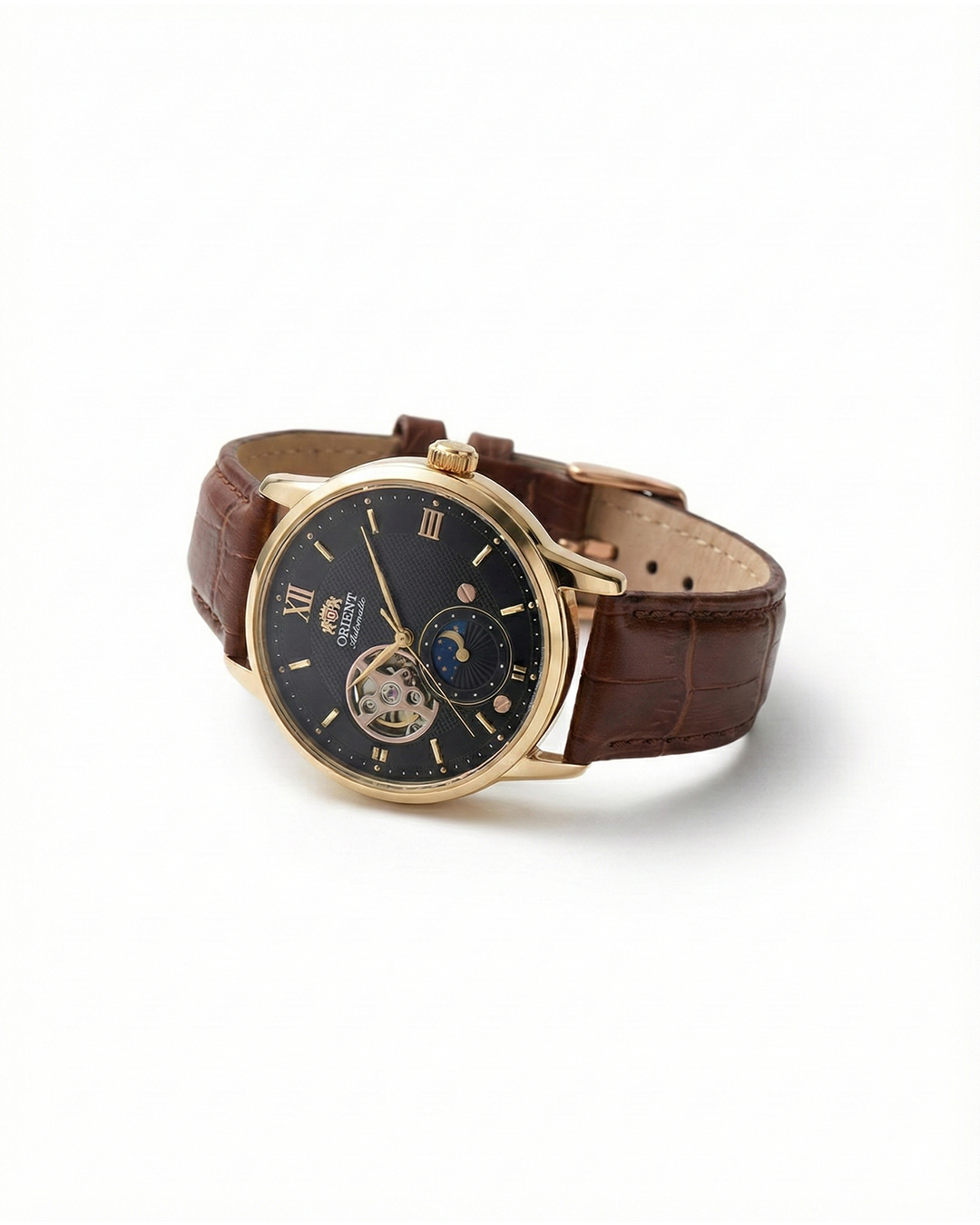 Men's Automatic Skeleton Watch – Solara Orient