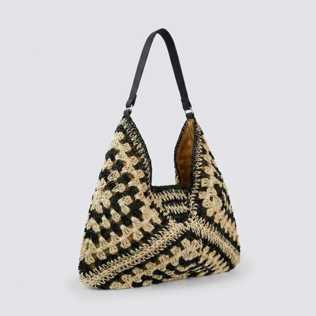 Seraphina Canvas Tote Bag - Spacious Straw Everyday Carry
