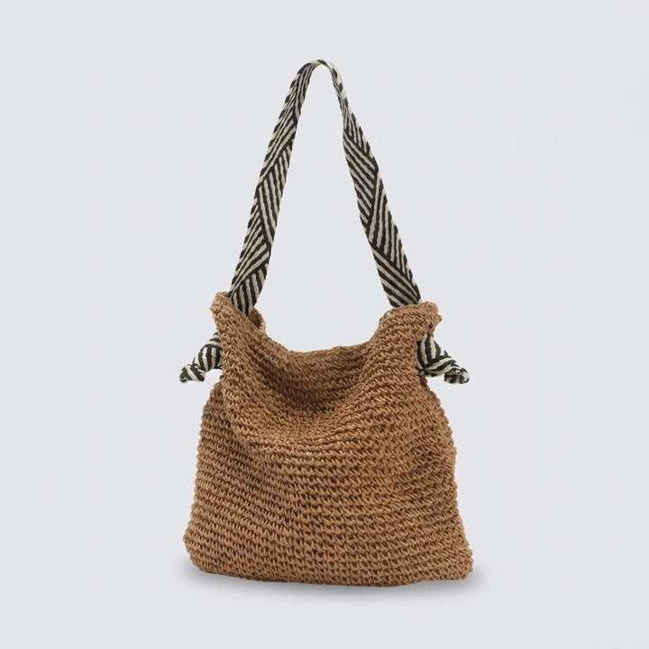 Amelie Canvas Tote Bag - Spacious Straw Everyday Carry