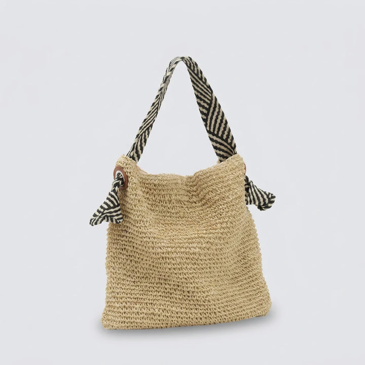 Amelie Canvas Tote Bag - Spacious Straw Everyday Carry
