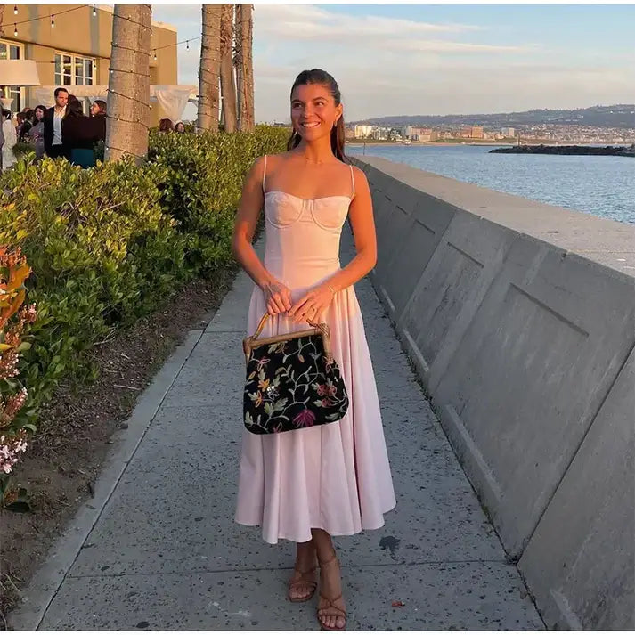 Waist Sculpting Sun Dress