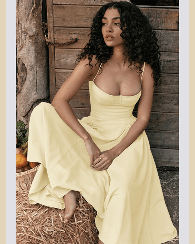 Waist Sculpting Sun Dress