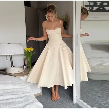 Waist Sculpting Sun Dress