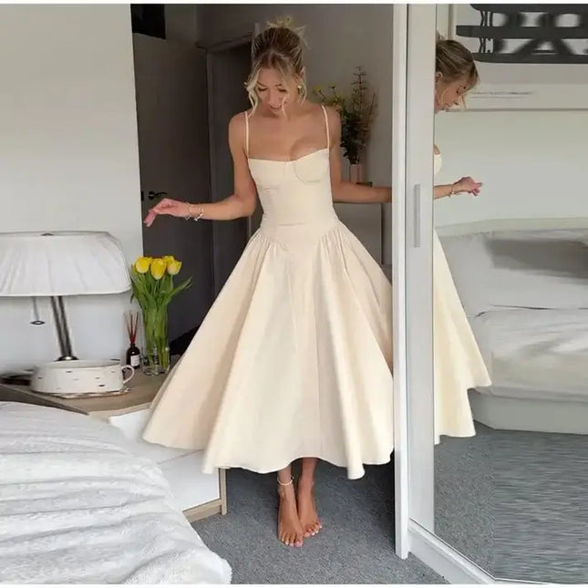 Waist Sculpting Sun Dress