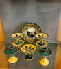 Ceramic Flower Haftseen (Nowruz) Set - HighTouch 