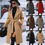 Elegant Helsinki Double-Breasted Coat – Women’s Tailored Outerwear-HighTouch