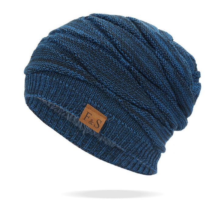 NC Fur-Lined Knitted Beanie-HighTouch