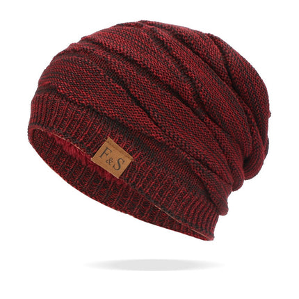 NC Fur-Lined Knitted Beanie