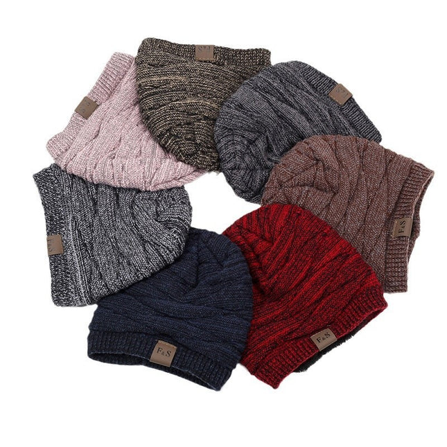 NC Fur-Lined Knitted Beanie