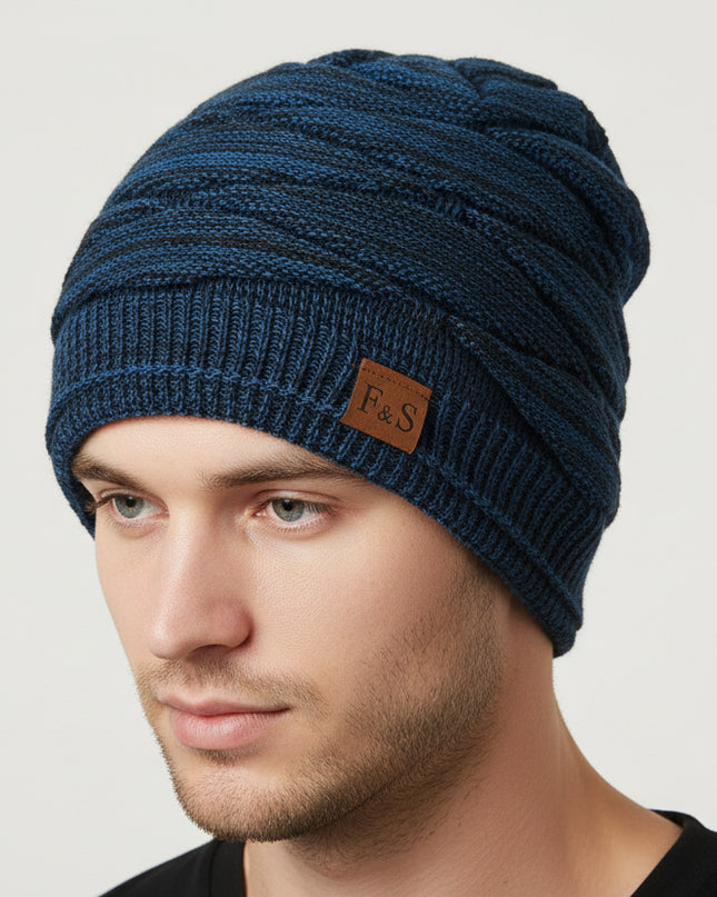 NC Fur-Lined Knitted Beanie