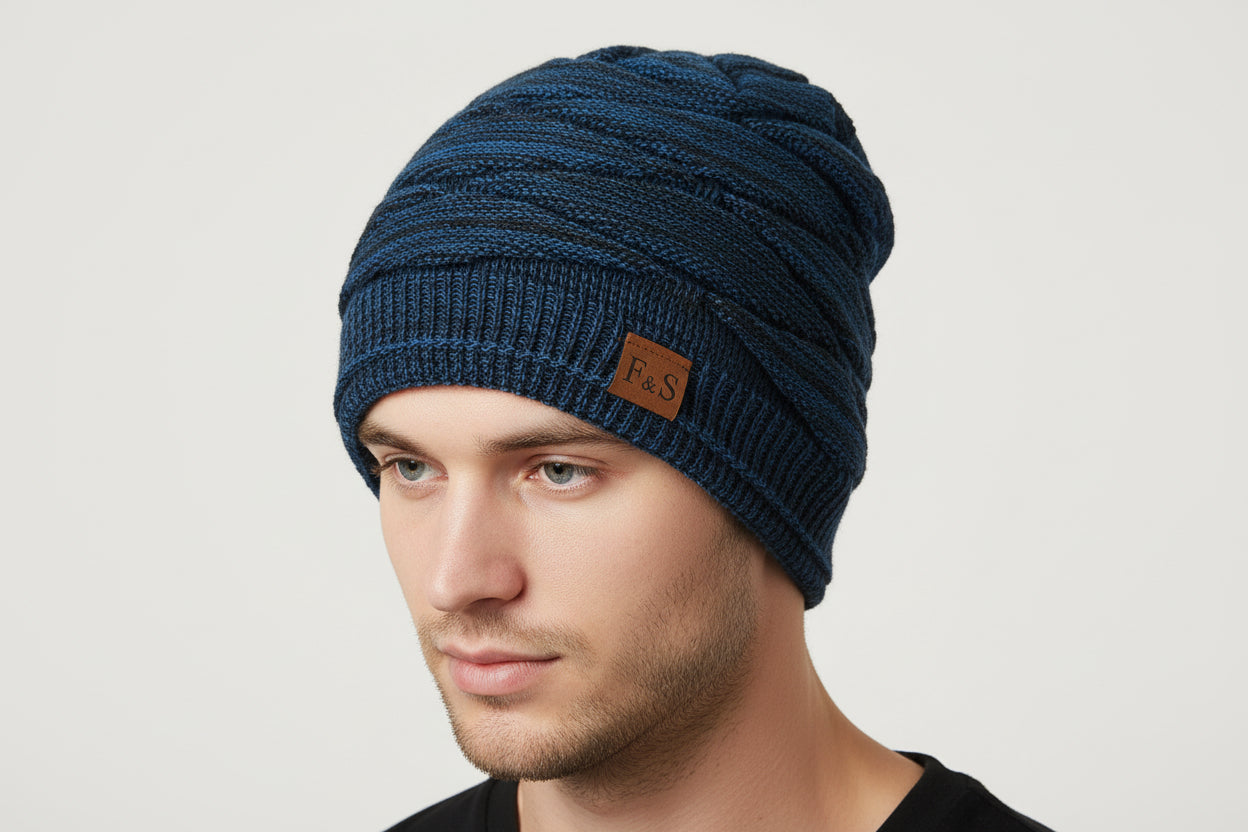 NC Fur-Lined Knitted Beanie