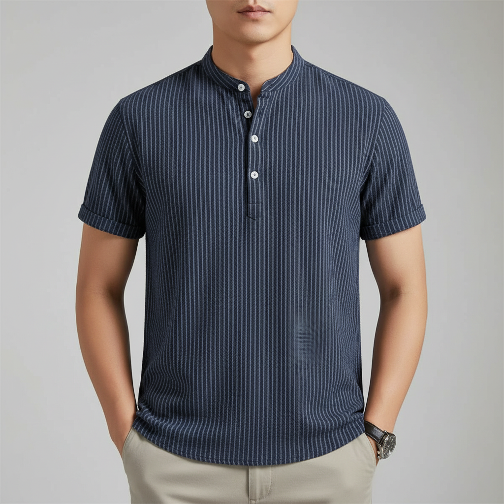 Hudson - Button Up Linen Wrinkle-Free Summer Shirt