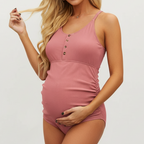 Kylie - Chic Supportive Maternity Bathing One-piece Swimsuit