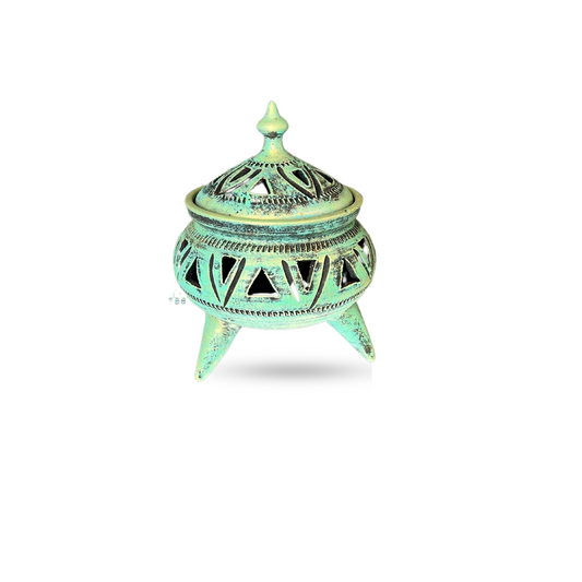 Sea Green Lidded Jar|Candy Dish