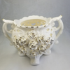 White Ceramic Lidded Candy Pot - HighTouch 