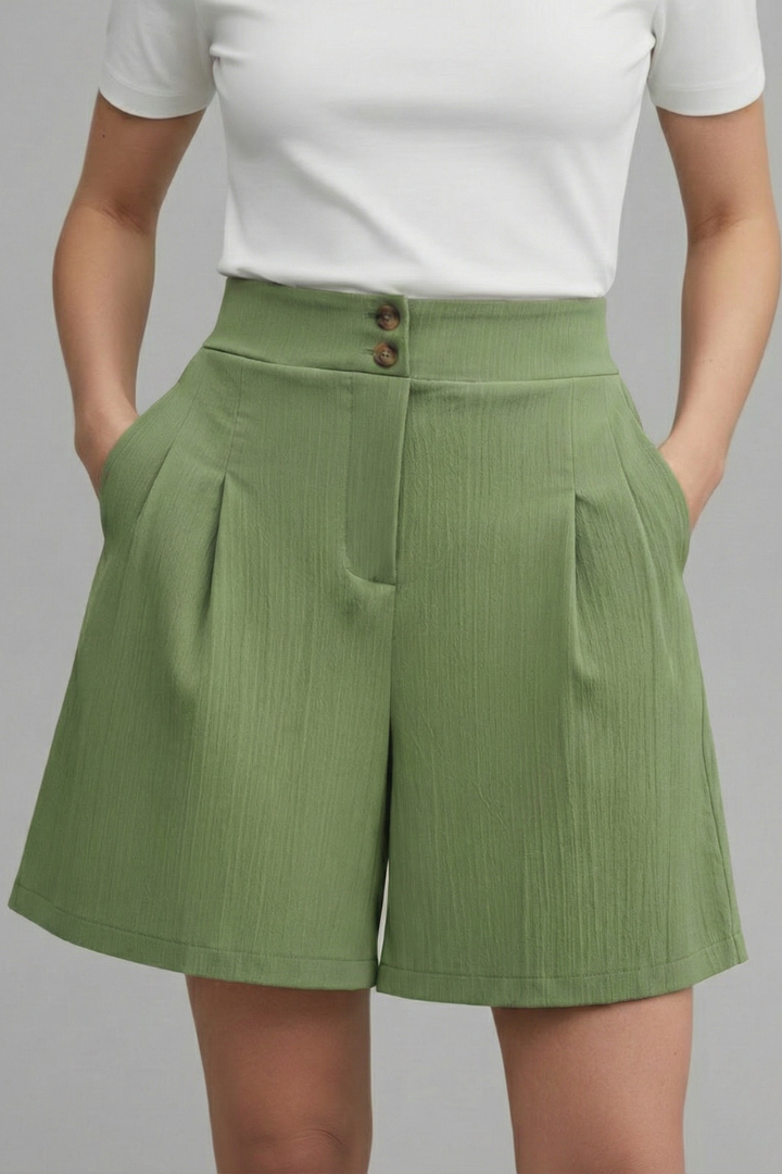 Gabriella Luxe High Waist Shorts