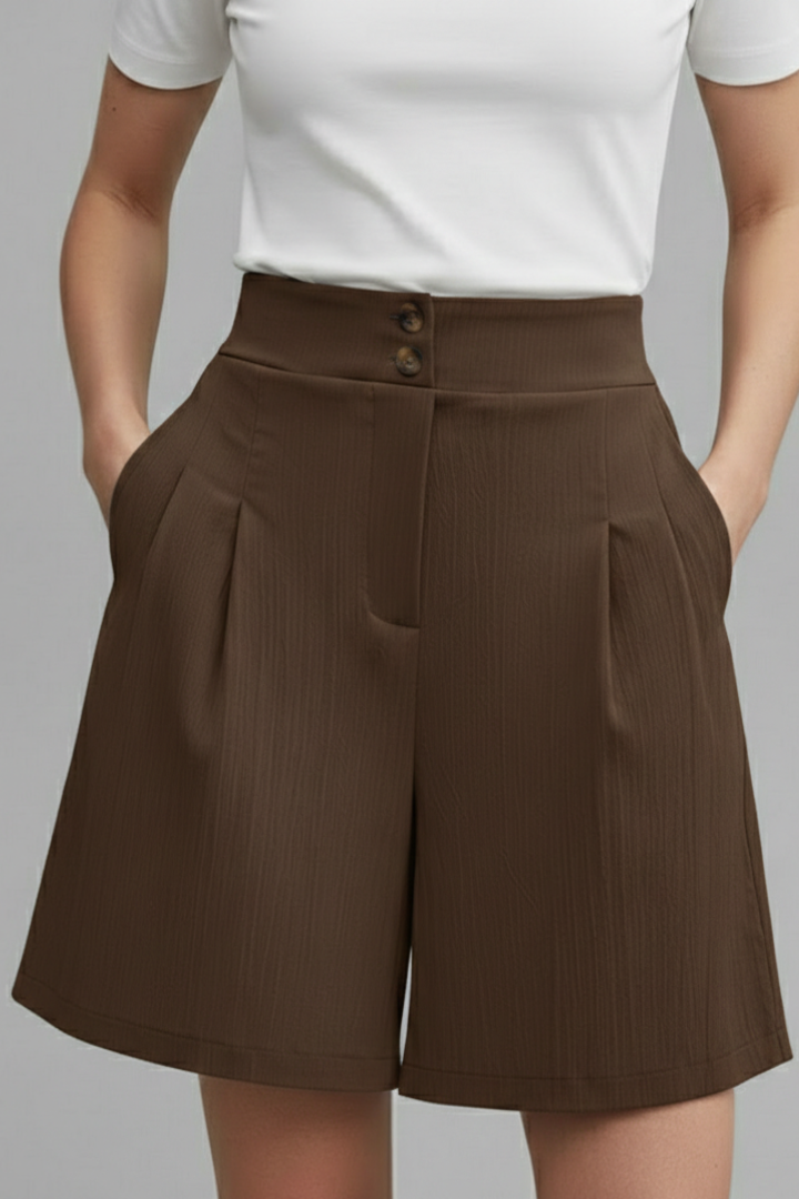 Gabriella Luxe High Waist Shorts