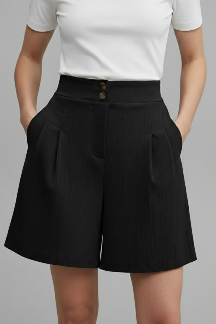 Gabriella Luxe High Waist Shorts