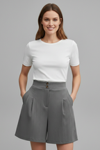 Gabriella Luxe High Waist Shorts