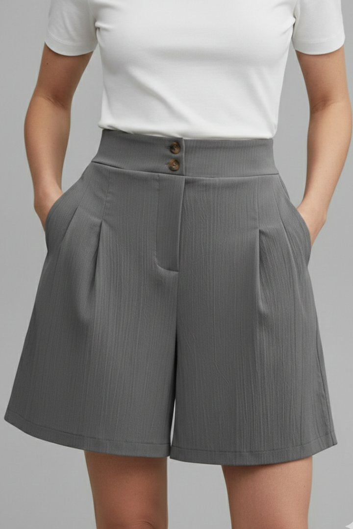 Gabriella Luxe High Waist Shorts