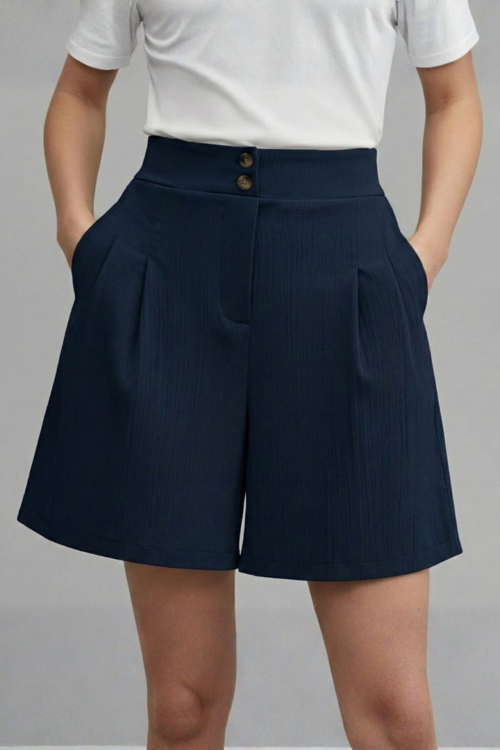 Gabriella Luxe High Waist Shorts