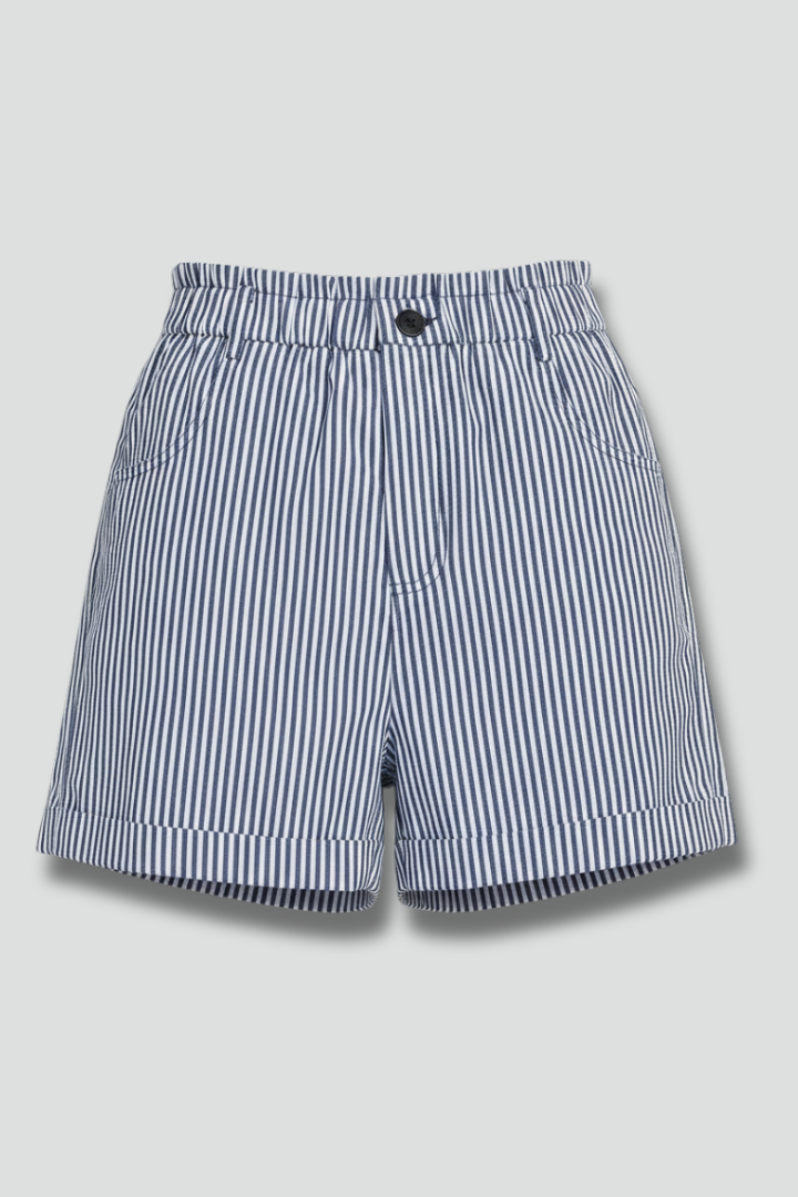 Charlotte Striped Tailored Shorts
