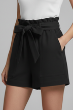Dakota Tie Waist Shorts Luxe