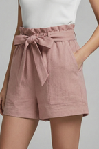 Dakota Tie Waist Shorts Luxe