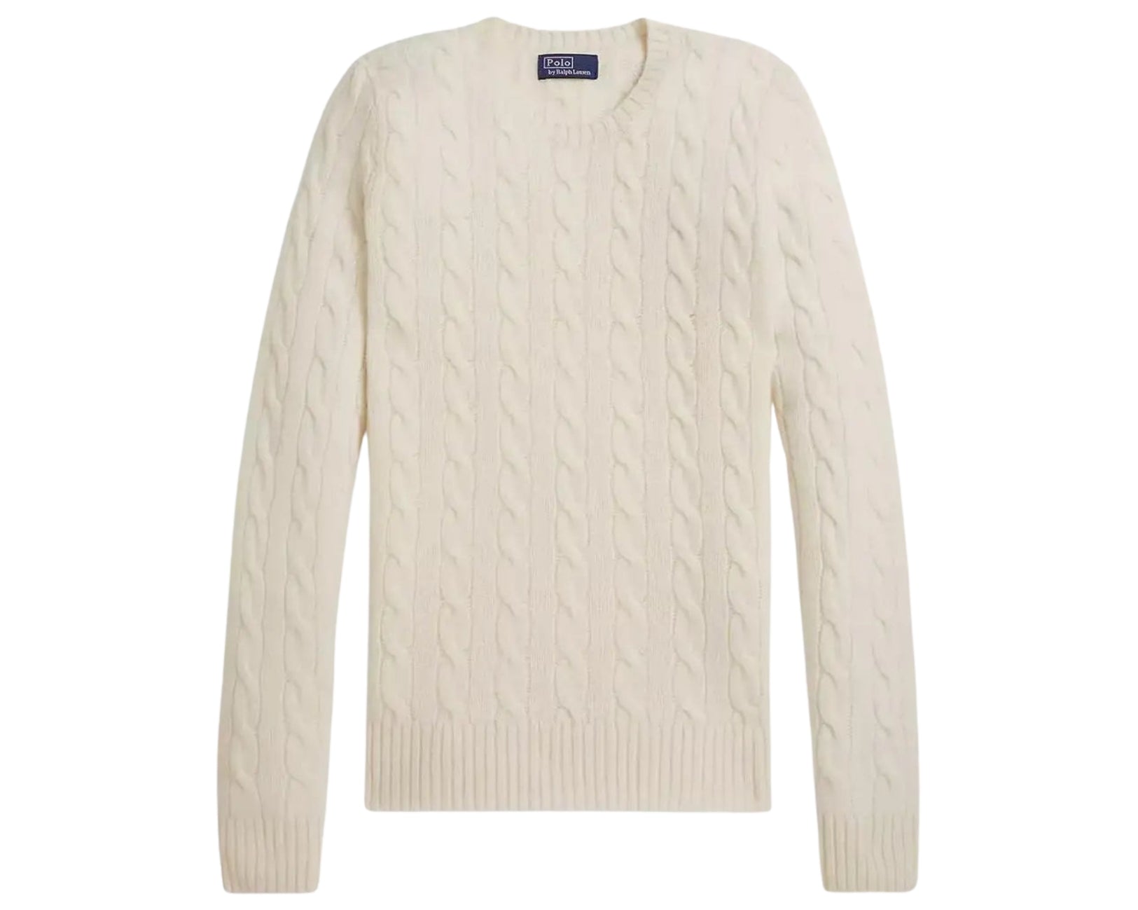 Women’s Cable Knit Wool  Crewneck Sweater