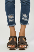 Hannah | Women’s Retro Strap Sandals with Buckle Fastening