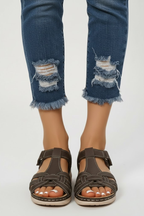 Hannah | Women’s Retro Strap Sandals with Buckle Fastening